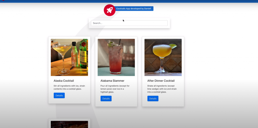 Cocktails App